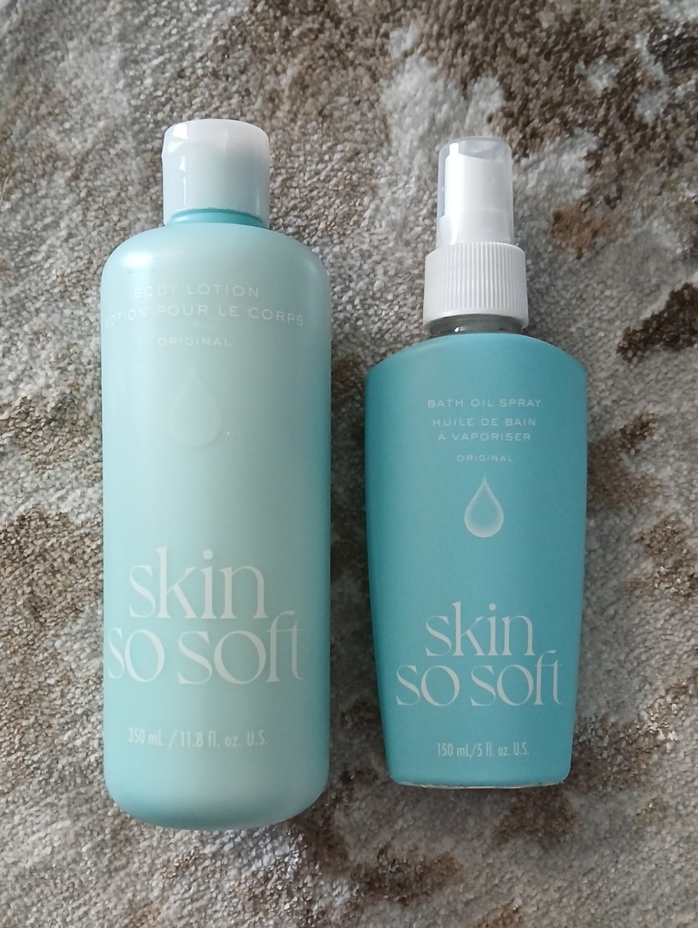 🌞Skin So Soft Original Oil Spray & Body Lotion Set Avon